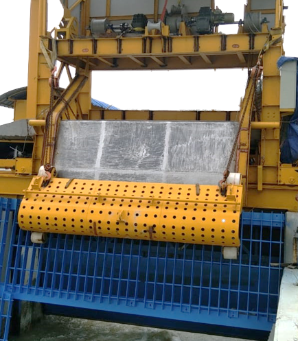 Trash Rack Rake Atlas PT Amartec Sungai Kencana